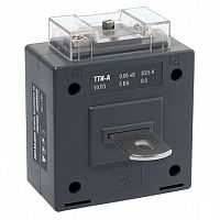 Трансформатор тока  ТТИ-А 75/5А 5ВА, кл.т. 0,5 | код.  ITT10-2-05-0075 |  IEK